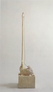 Cy Twombly, Untitled, Rome, 1983. Bronze, 55 ⅞ × 9 ⅜ × 12 ⅝ inches (142 × 24 × 32 cm), edition of 6
