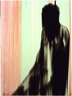 Rachel Howard, Dorothy, 2006 Household gloss and acrylic on canvas, 114 × 75 inches (121.9 × 91.4 cm)