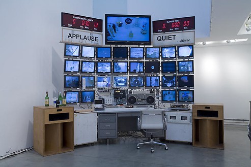 Tom Sachs, Mission Control, 2007 Dimensions variablePhoto by Joshua White