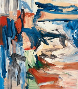 Willem de Kooning, Untitled VI, 1979. Oil on canvas, 80 × 70 inches (203.2 × 177.8 cm) © The Willem de Kooning Foundation/Artists Rights Society (ARS), New York