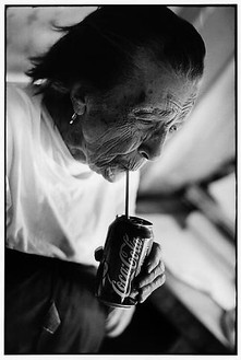 François-Marie Banier, Louise, Bourgeois, New York, April 2001, 2003 B &amp; W photograph, 15 11/16 × 11 13/16 inches (40 × 30 cm), edition of 7