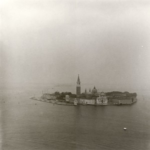 Ed Ruscha, Venice, Italy from the Air, 1961/2003. Gelatin silver print, Image: 10 × 10 inches (25.4 × 25.4 cm), edition of 8