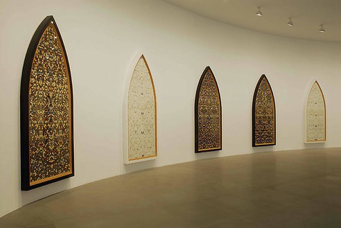 ARTISTS ON VIEW: Georg Baselitz, Damien Hirst Installation view