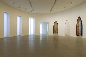 ARTISTS ON VIEW: Georg Baselitz, Damien Hirst. Installation view