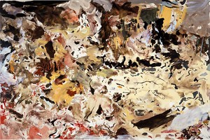 Cecily Brown, Untitled, 2007–08. Oil on linen, 43 × 65 inches (109.2 × 165.1 cm)