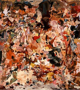 Cecily Brown, Untitled, 2007–08. Oil on linen, 25 × 22 inches (63.5 × 55.9 cm)