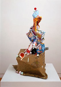 Tom Friedman, Butt Ugly Sculpture, 2008. Paint and mixed media, 42 × 29 × 24 inches (106.7 × 73.7 × 61 cm)