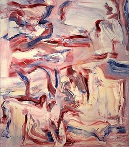Willem de Kooning, Untitled XIV, 1981. Oil on canvas, 80 × 70 inches (203.2 × 177.8 cm)