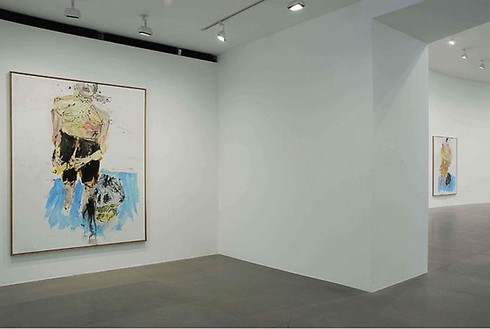 Georg Baselitz: La Grande Notte in Bianco Installation view, photo by Luigi Filetici