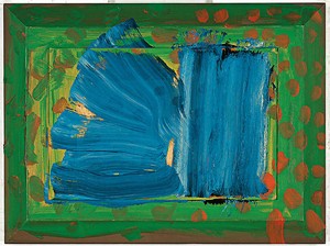 Howard Hodgkin, Close-Up, 2005–07. Oil on wood, 27 3/16 × 36 ¼ inches (69.1 × 92.1 cm)