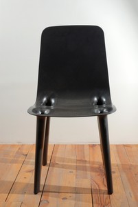 Marc Newson, Carbon Fibre Chair, 2008. Carbon fibre, 35 ⅜ × 18 ⅞ × 21-11/16 inches (89.9 × 47.9 × 55.2 cm)