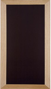 Richard Artschwager, Untitled (For the Black Beauty), 1983. Formica on wood, 47 × 26 ¼ inches (119.4 × 66.7 cm)