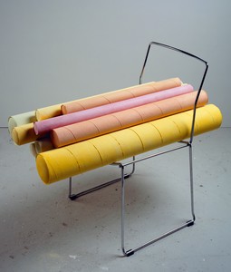 Rachel Whiteread, DRILL, 2008. Plaster, pigment, steel, and rubber, 29 ¾ × 21 ¾ × 39 ⅜ inches (75.5 × 55 × 100 cm) © Rachel Whiteread