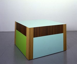 Richard Artschwager, Table (Whatever), 2007. Formica on wood, 30 × 48 × 53 inches (76.2 × 121.9 × 134.6 cm)