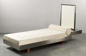Richard Prince, Untitled (Original), 2008. Double sided publicity work and daybed, 46 × 94 × 33 ½ inches (116.8 × 238.8 × 85.1 cm)