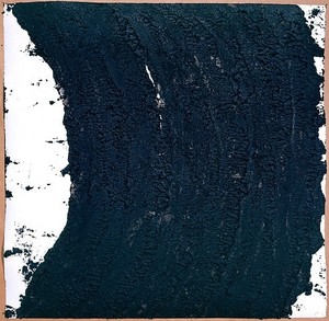 Richard Serra, Untitled, 2007. Oilstick on paper, 40 × 40 inches (101.6 × 101.6 cm)