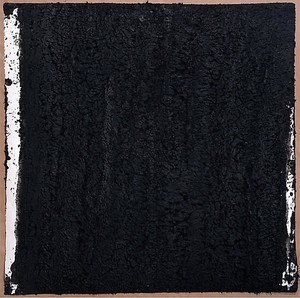 Richard Serra, Solid #3, 2007. Paintstick on handmade paper, 40 × 40 inches (101.6 × 101.6 cm) © Richard Serra