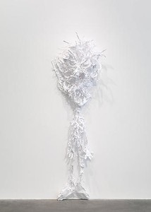 Tom Friedman, Ogre, 2008. Paper, 34 × 27 × 9 inches (86.4 × 68.6 × 22.9 cm)