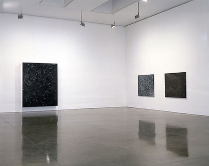 Yayoi Kusama, Steven Parrino, Anselm Reyle Installation view