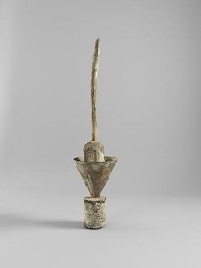 Cy Twombly, Untitled, 2004–09. Bronze, 49 ¼ × 12 ¼ × 11 ⅝ inches (125 × 31.1 × 29.6 cm), cast 3/3 © Cy Twombly Foundation