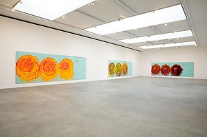 Installation view. Artwork © Cy Twombly Foundation. Photo: Jen McNair