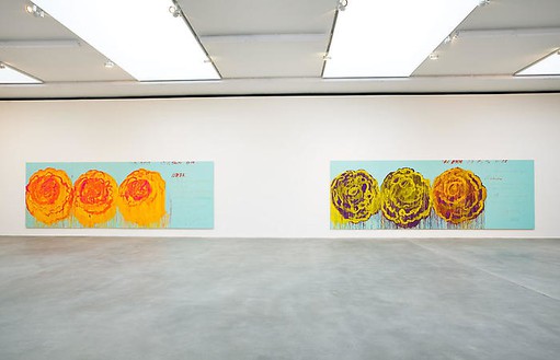 Installation view Artwork © Cy Twombly Foundation. Photo: Jen McNair
