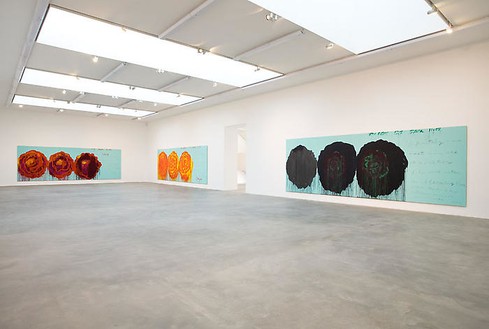 Installation view Artwork © Cy Twombly Foundation. Photo: Jen McNair
