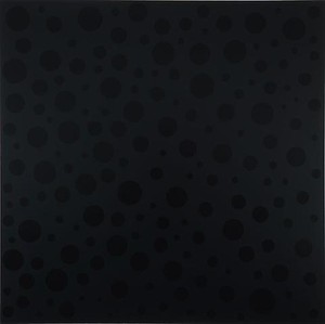 Yayoi Kusama INFINITE-NOTHINGNESS, 2008. Urethane on canvas, 76 ⅜ × 76 ⅜ inches (194 × 194 cm)