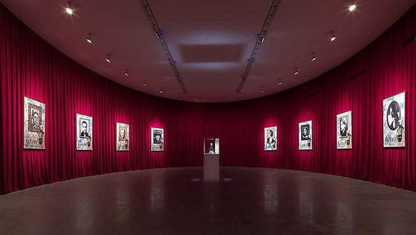 GREED, A New Fragrance by Francesco Vezzoli Installation view, photo by Matteo Piazza
