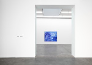 Installation view with Mark Tansey, Apple Tree (2008–09). Artwork © Mark Tansey. Photo: Mike Bruce