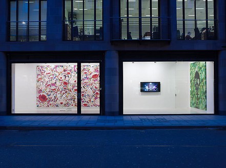 Takashi Murakami: New Paintings Installation view© Takashi Murakami/Kaikai Kiki Co., Ltd. All Rights Reserved.