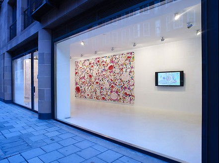 Takashi Murakami: New Paintings Installation view© Takashi Murakami/Kaikai Kiki Co., Ltd. All Rights Reserved.
