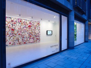 Takashi Murakami: New Paintings. Installation view © Takashi Murakami/Kaikai Kiki Co., Ltd. All Rights Reserved.