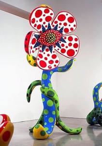 Yayoi Kusama, Flowers That Bloom at Midnight L1, 2009. Fiberglass reinforced plastic, metal and all-weather urethane paint, 191 × 78 ¾ × 79 ⅞ inches (485.1 × 200 × 202.9cm) Photo by Douglas M. Parker Studio