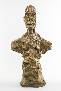 Alberto Giacometti, Buste d’homme (New York I), 1965. Bronze, height: 21 ¼ inches (54 cm) © Succession Alberto Giacometti (Fondation Giacometti + ADAGP), Paris 2010