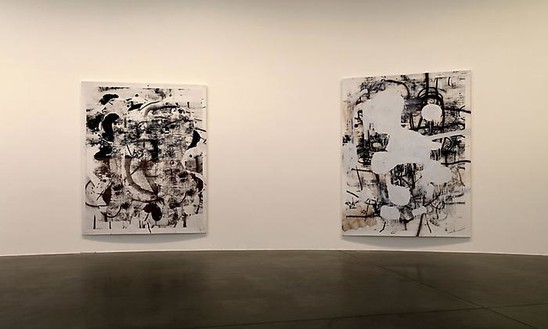 Christopher Wool Installation view, photo by Matteo Piazza