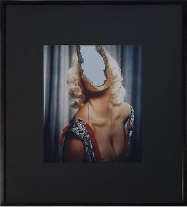 Douglas Gordon, Self-Portrait of You + Me (Jayne Mansfield), 2007. Smoke, wax, and mirror, framed: 41 ½ × 36 ½ inches (105.4 × 92.7 cm) © studio lost but found/VG Bild-Kunst, Bonn 2010