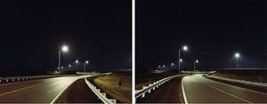 Dan Holdsworth, Untitled (Autopia), 1998. Chromogenic prints, in 2 parts, each: 41 ⅞ × 52 ¼ inches (106.5 × 132.6 cm), edition of 5