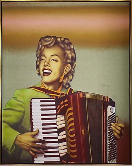 Ed Paschke, Pink Lady, 1970 Oil on canvas, 64 ¾ × 51 ¼ inches (164.5 × 130.2 cm)