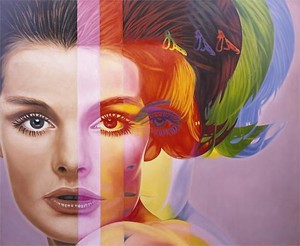 Richard Phillips, Spectrum, 2009. Printed canvas, 30 × 36 ½ inches (76.2 × 92.7 cm) Produced by Art Production Fund © Richard Phillips