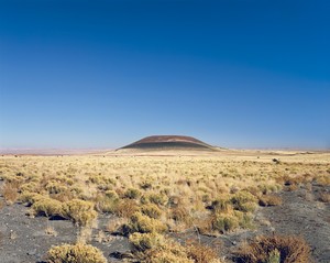 James Turrell, Roden Crater (blue sky), 2010. Carbon Print, Arches brand, type Platine paper, 100% cotton, 640gm/m2, 30 × 40 inches unframed (76.2 × 101.6 cm); 35 ½ × 44 3/6 × 2 ⅜ inches framed (90.2 × 112.3 × 6 cm), edition of 30