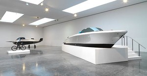 Marc Newson: Transport. Installation view, photo by Rob McKeever