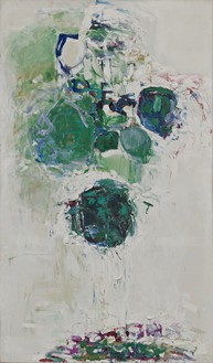 Joan Mitchell, Maple leave forever, 1968 Oil on canvas, 98 ¾ × 58 inches (251 × 147.3 cm)Photo: Douglas M. Parker Studio
