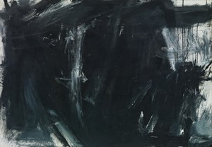 Franz Kline, Laureline, 1956. Oil on canvas, 57 × 81 inches (145 × 206 cm)