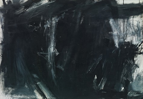 Franz Kline, Laureline, 1956 Oil on canvas, 57 × 81 inches (145 × 206 cm)