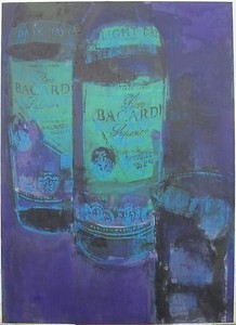 Enoc Perez, Bacardi, 2009. Oil on canvas, 60 × 42 inches (152.4 × 106.7 cm)