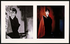 Mike Kelley, Extracurricular Activity Projective Reconstruction #20 (Lonely Vampire), 2005. Piezo print on rag paper and chromogenic print, each image: 30 × 25 ½ inches (76.2 × 64.8 cm), edition of 5