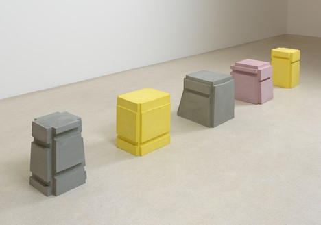 Rachel Whiteread, Untitled, 2010 Mixed media, in 5 parts, overall dimensions variable© Rachel Whiteread