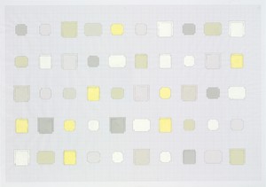 Rachel Whiteread, 50 Stone, Cement, Plaster, 2010. Gouache and pencil on graph paper, 23 ⅛ × 33 ⅛ inches (59 × 84 cm) © Rachel Whiteread