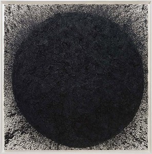 Richard Serra, Baldwin, 2009. Paintstick on handmade paper, 78 ½ × 78 ½ inches (199.4 × 199.4 cm) © 2010 Richard Serra/Artists Rights Society (ARS), New York